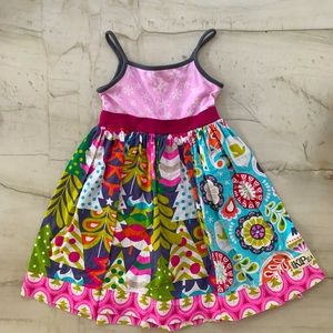 KPea Dress Holiday Winter Christmas Theme 5T